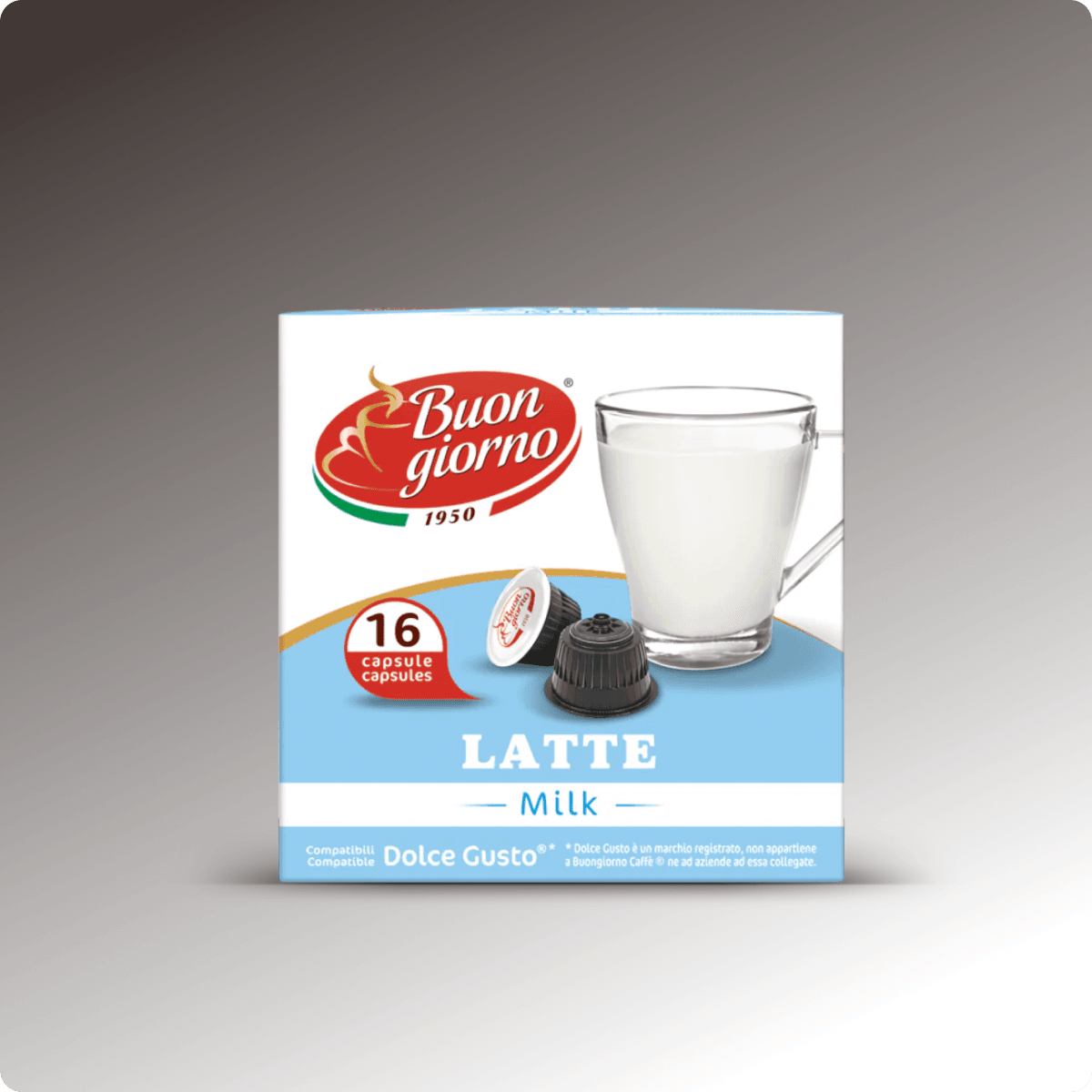 Капсули, съвместими с Dolce Gusto®  Лате 16 бр.